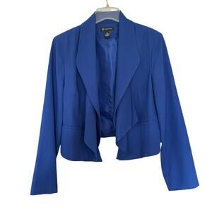 New with Tags Blue INC Waterfall Lapel Blazer Size XL
